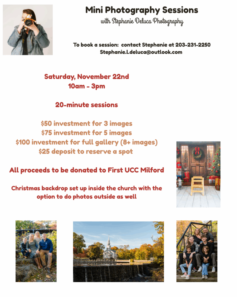 Photography Sessions at the Holiday Fair