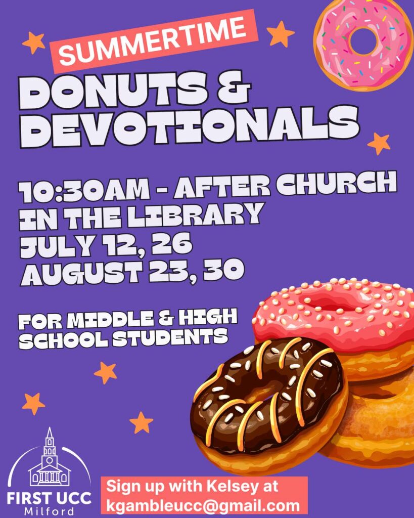 Donuts and Devotionals