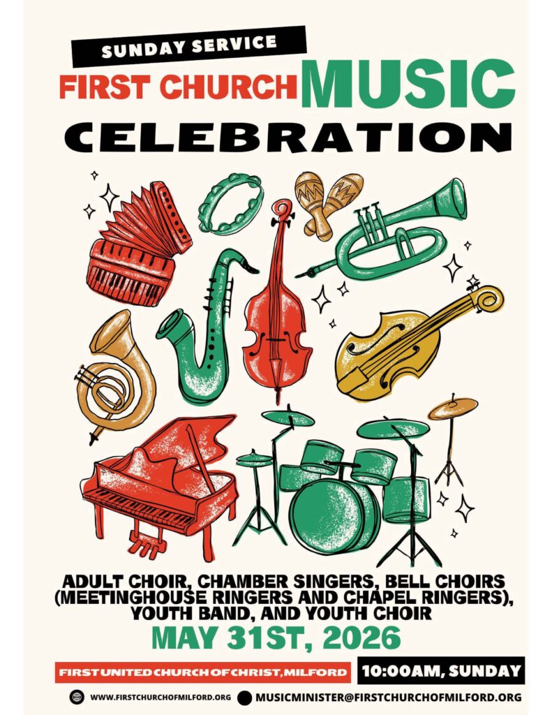 First Church Music Celebration Sunday