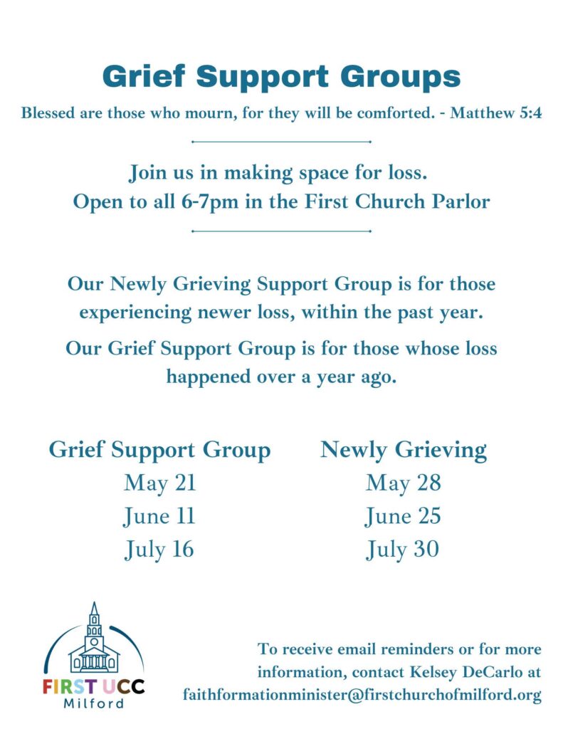 Newly Grieving Support Group