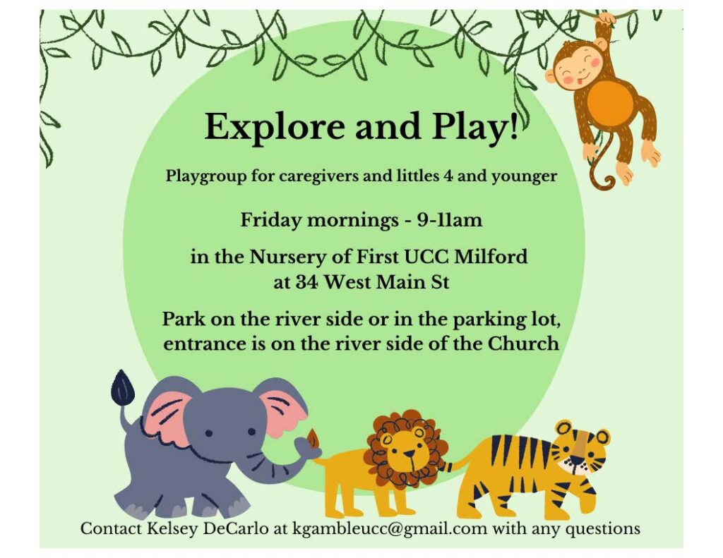 Explore and Play! Weekly Playgroup
